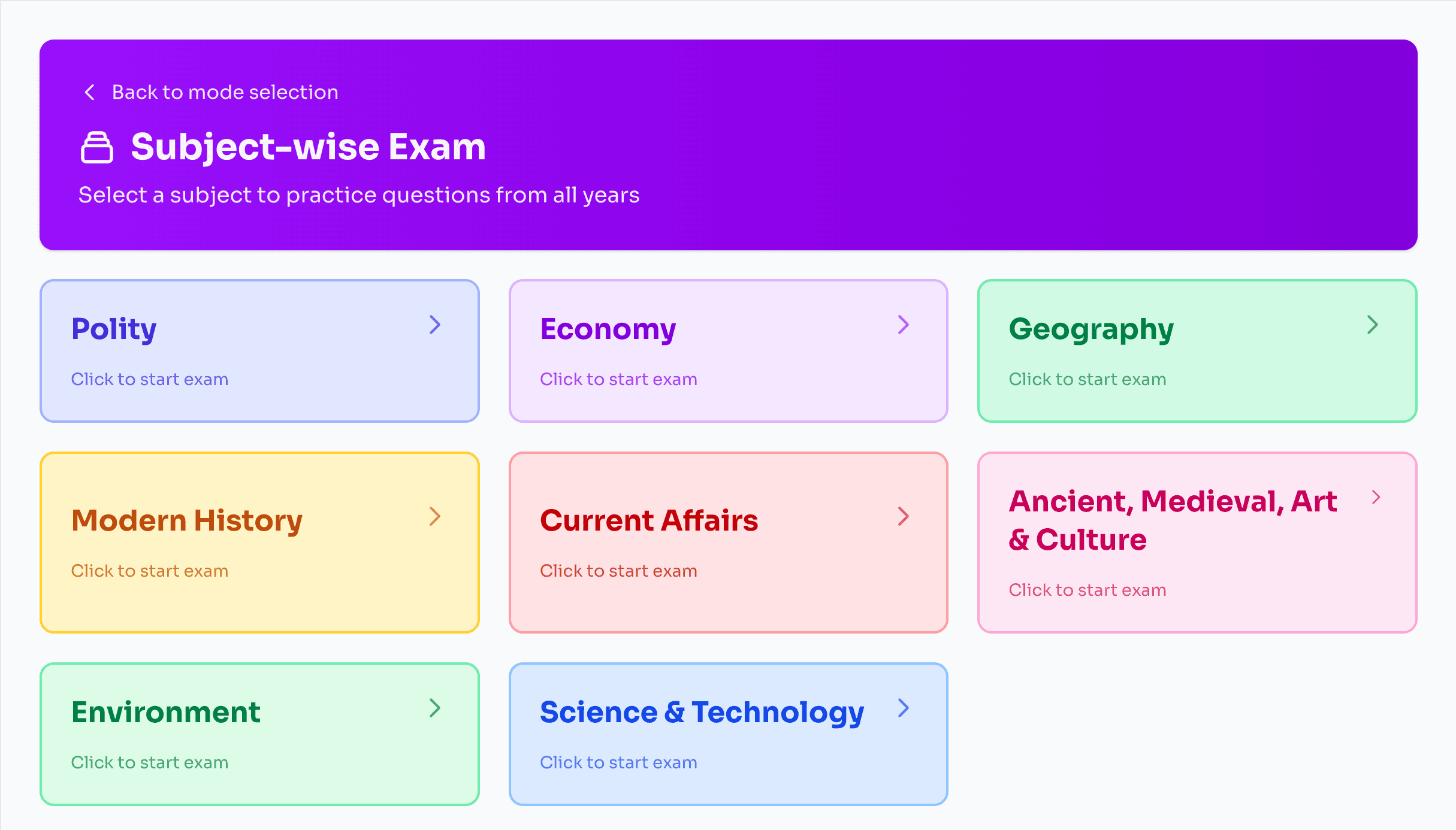 Browse questions by subject